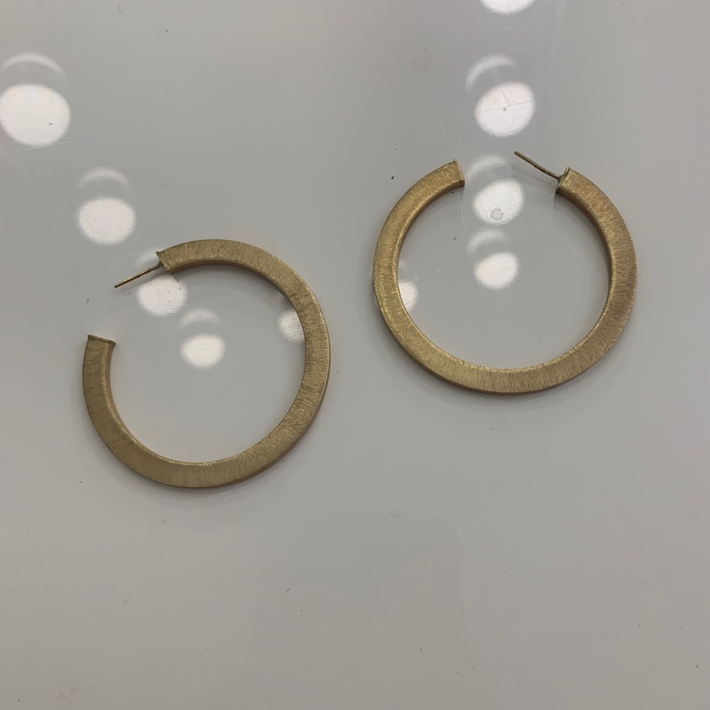 Gold Hoops - image 1